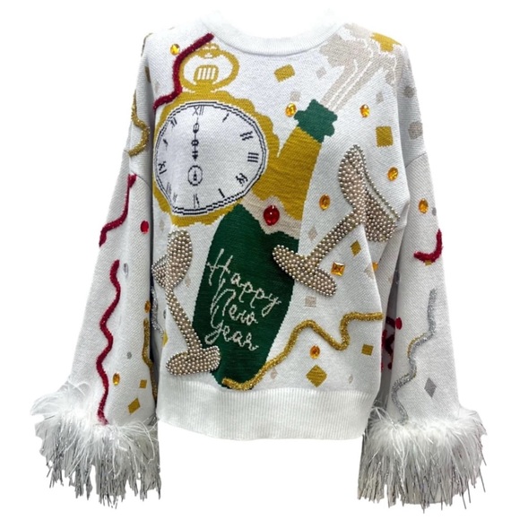 Queen of Sparkles | NYE Sweater. - Picture 3 of 5